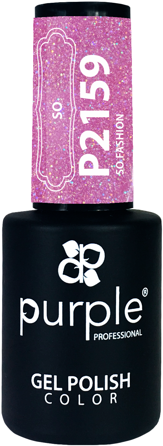 Gel Polish So Fashion glitter - Pipa Cosmetics Purple Professional®