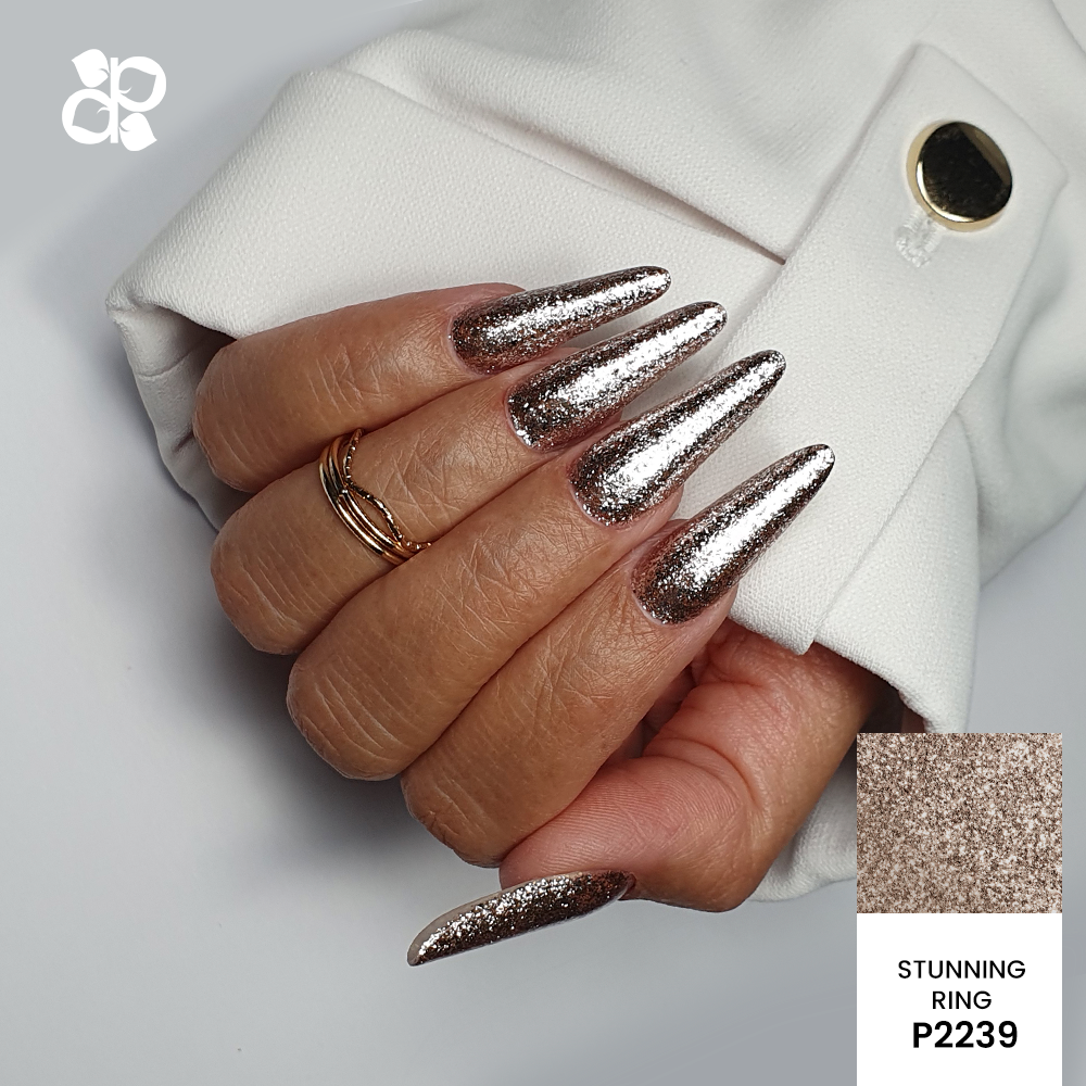 Gel Polish Stunning Ring glitter - Pipa Cosmetics Purple Professional®