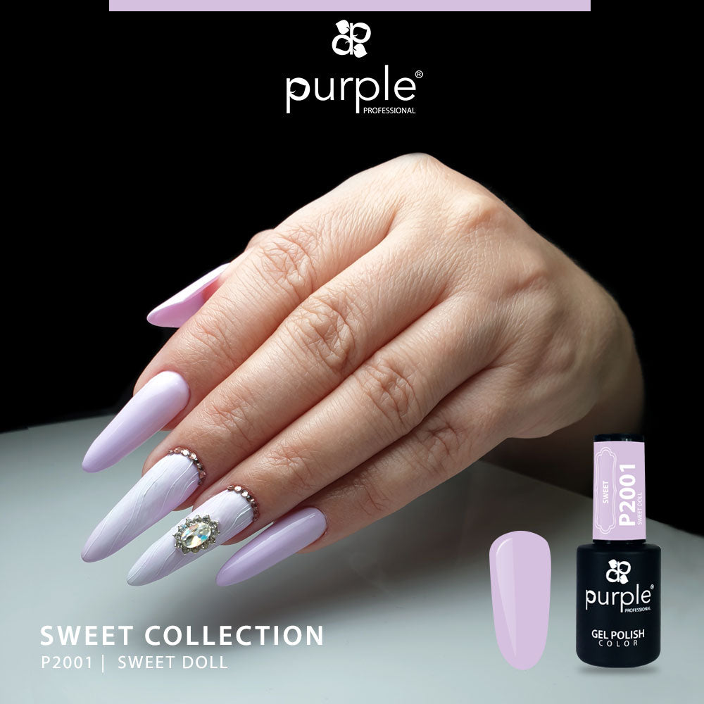 Gel Polish Sweet Doll - Pipa Cosmetics Purple Professional®