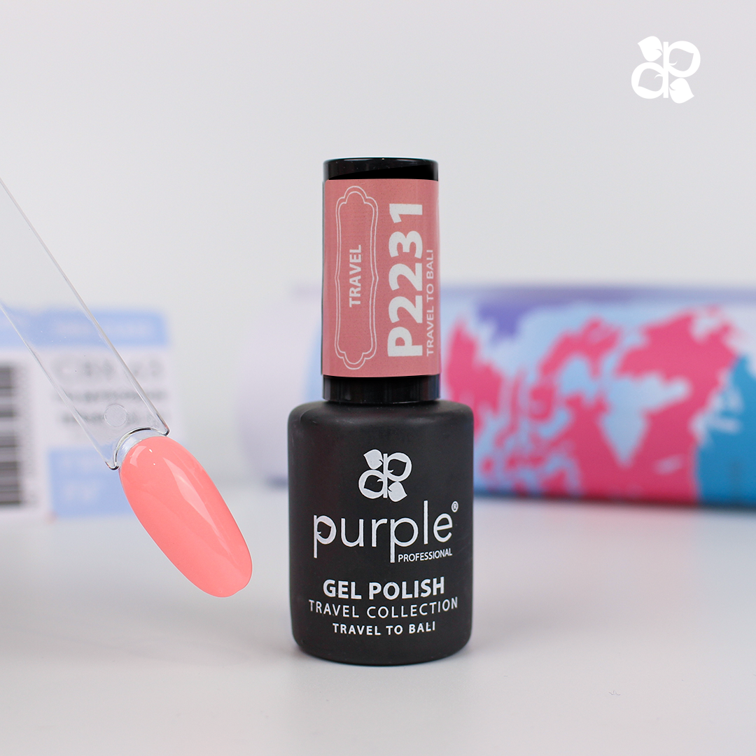 Gel Polish Travel to Bali - Pipa Cosmetics Purple Professional®