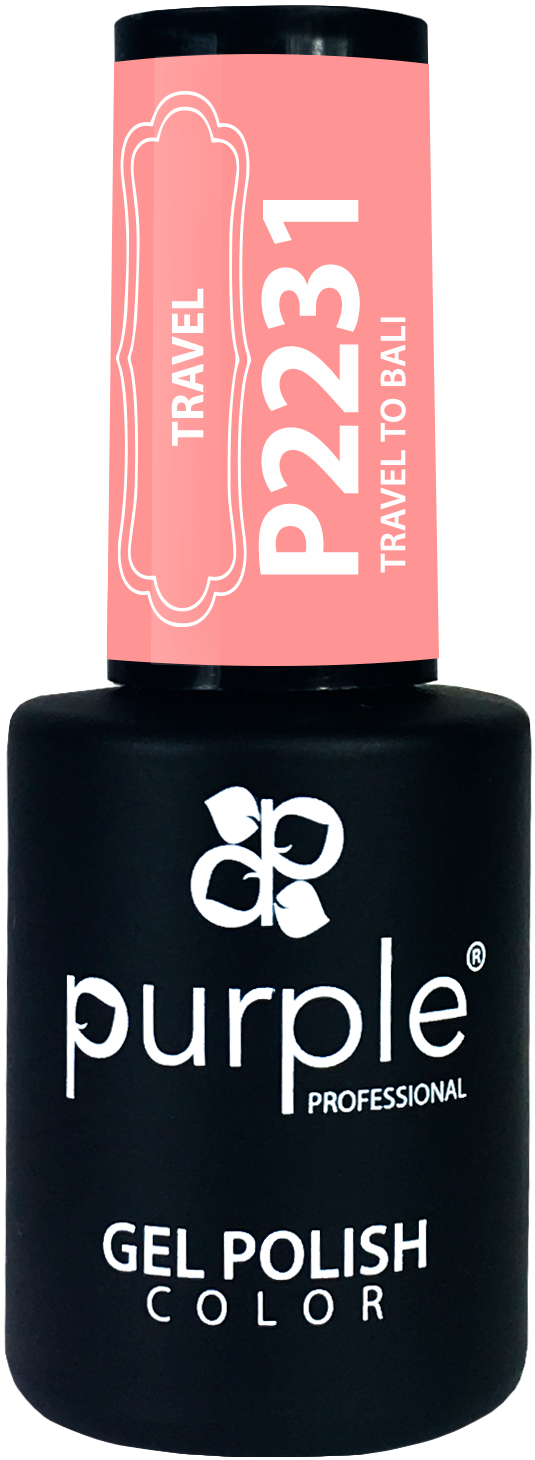 Gel Polish Travel to Bali - Pipa Cosmetics Purple Professional®