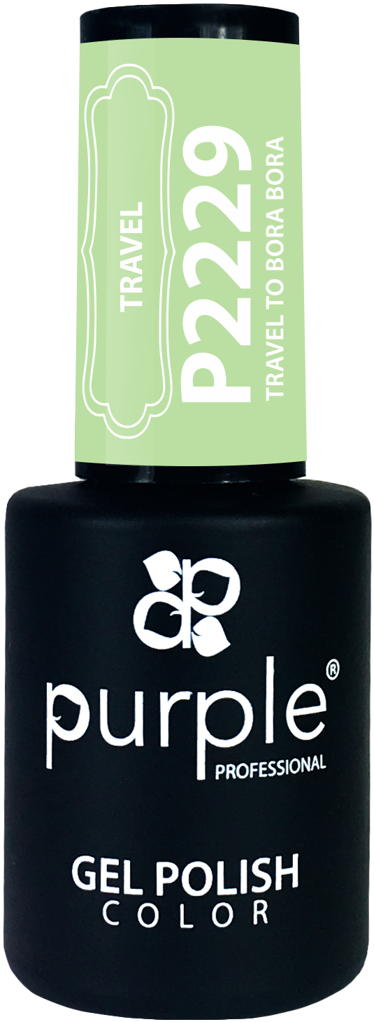 Gel Polish Travel to Bora Bora - Pipa Cosmetics Purple Professional®