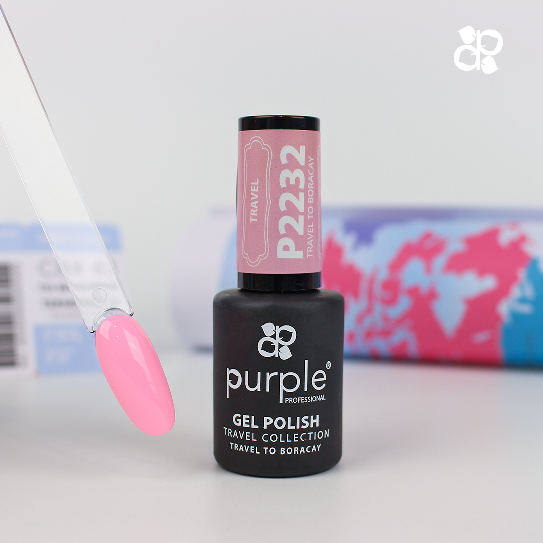 Gel Polish Travel to Boracay - Pipa Cosmetics Purple Professional®