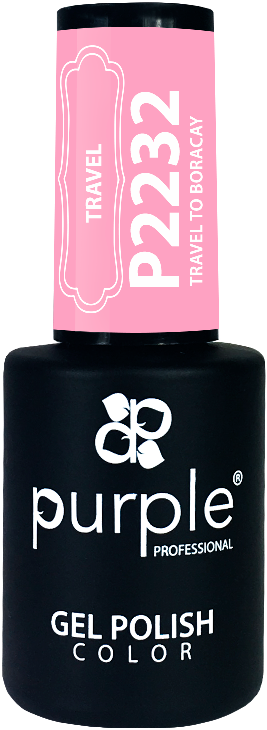 Gel Polish Travel to Boracay - Pipa Cosmetics Purple Professional®