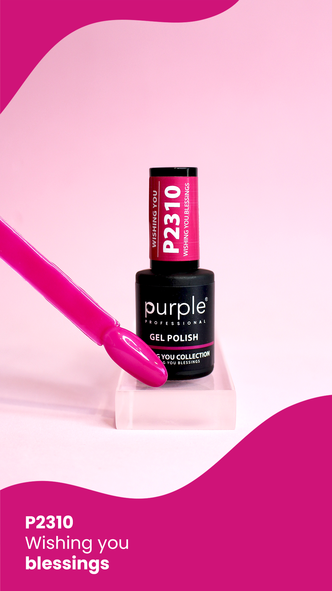 Gel Polish Wishing You Blessings - Pipa Cosmetics Purple Professional®