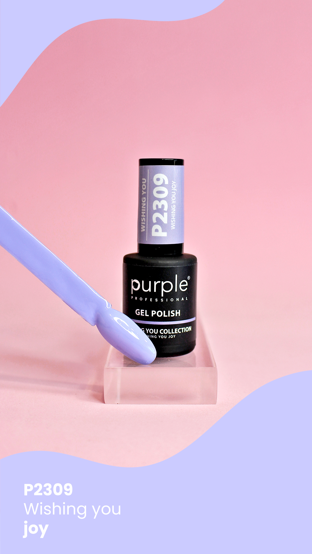 Gel Polish Wishing You Joy - Pipa Cosmetics Purple Professional®