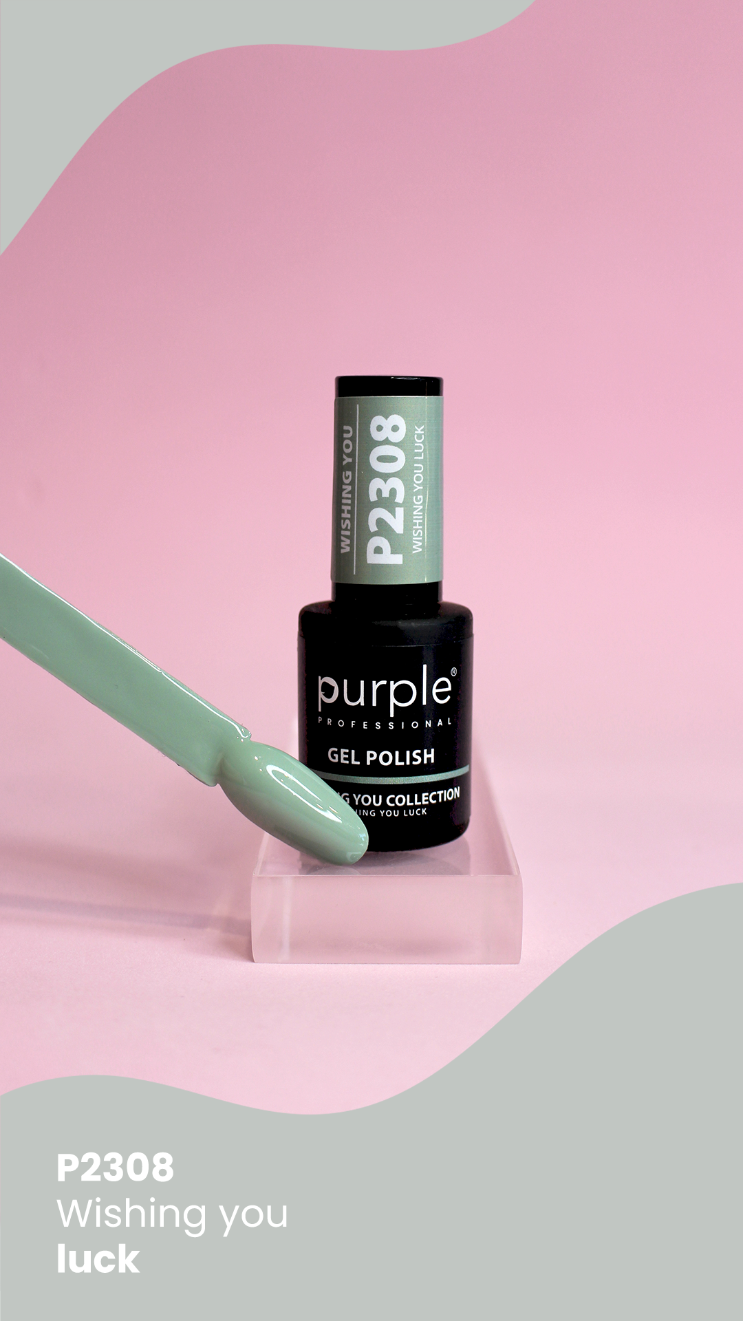 Gel Polish Wishing You Luck - Pipa Cosmetics Purple Professional®
