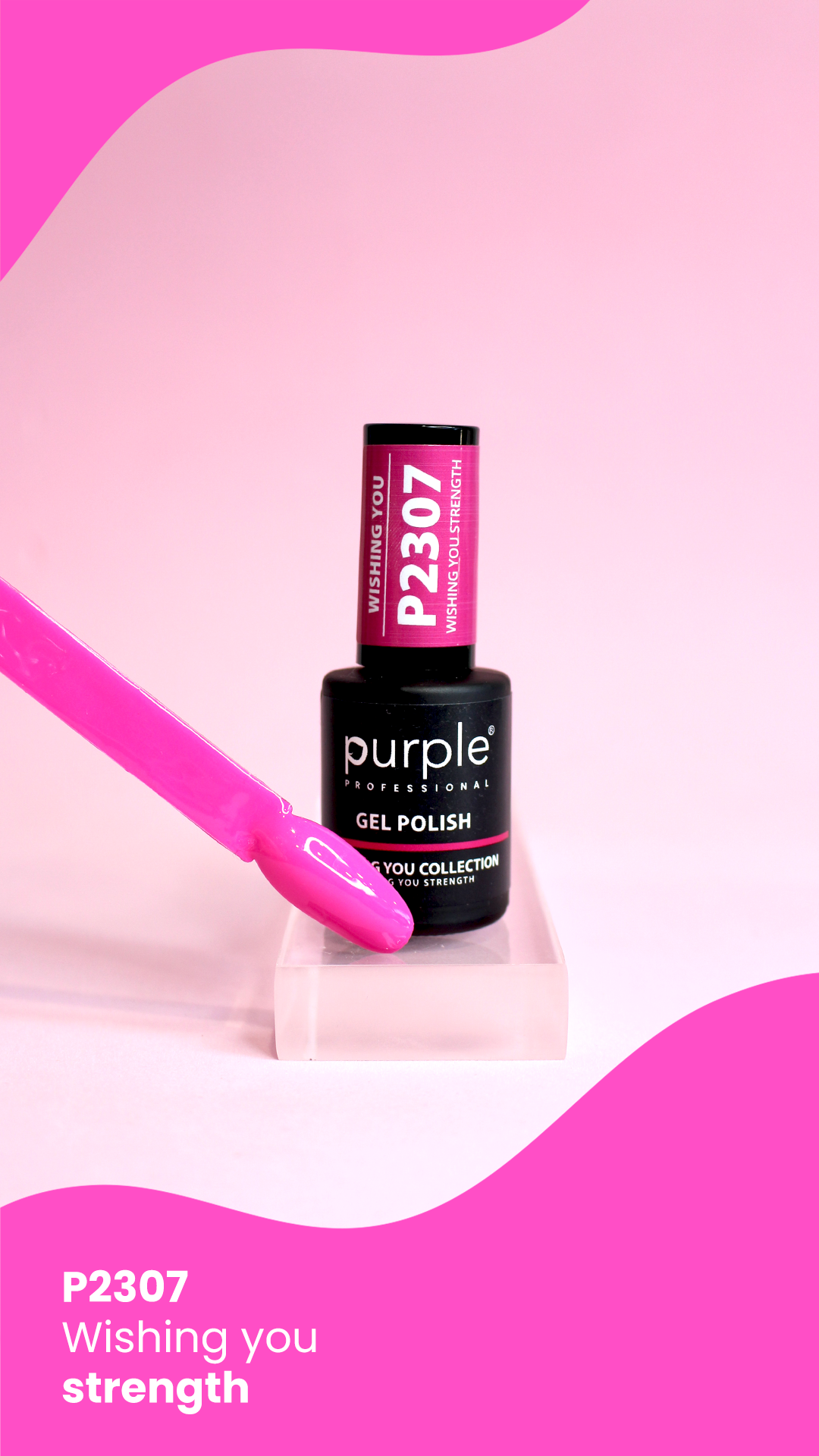 Gel Polish Wishing You Strength - Pipa Cosmetics Purple Professional®