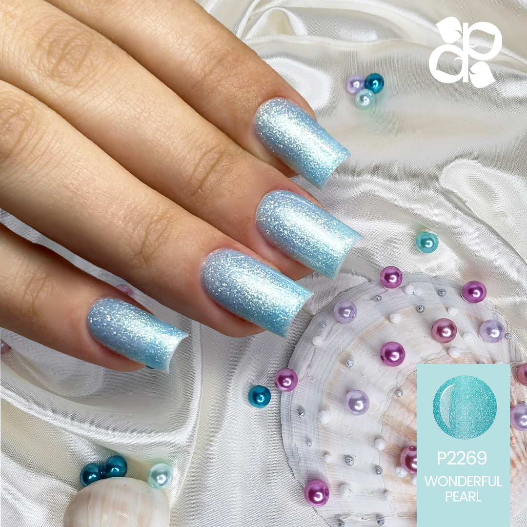Gel Polish Wonderful Pearl glitter - Pipa Cosmetics Purple Professional®