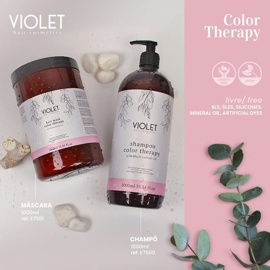Hair Mask Color Therapy - Pipa Cosmetics Violet Hair Cosmetics®
