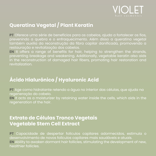 Kit Botol Filler - Pipa Cosmetics Violet Hair Cosmetics®