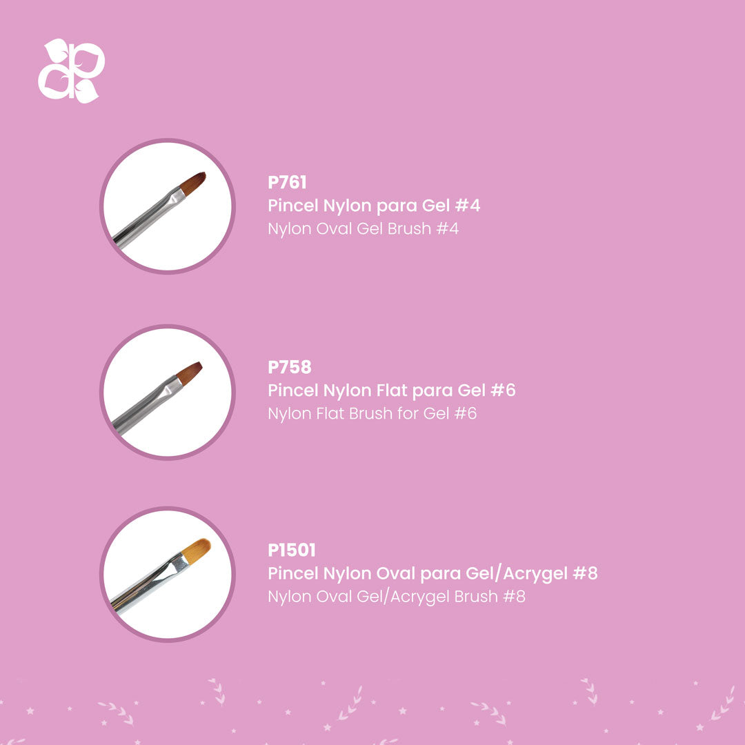 Kit Brushes 2 - Pipa Cosmetics Purple Professional®