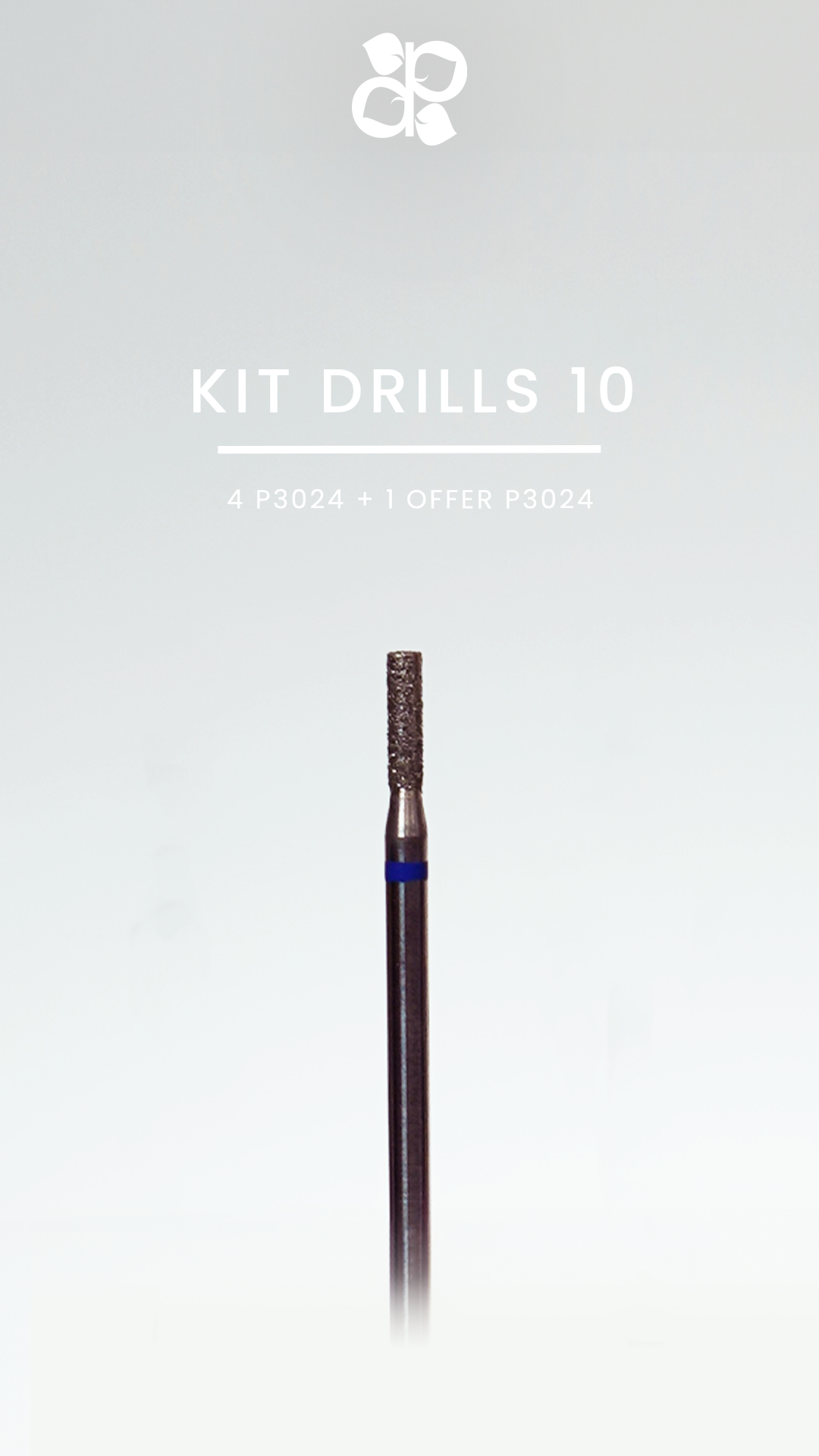 Kit Drills 10 - Pipa Cosmetics Purple Professional®
