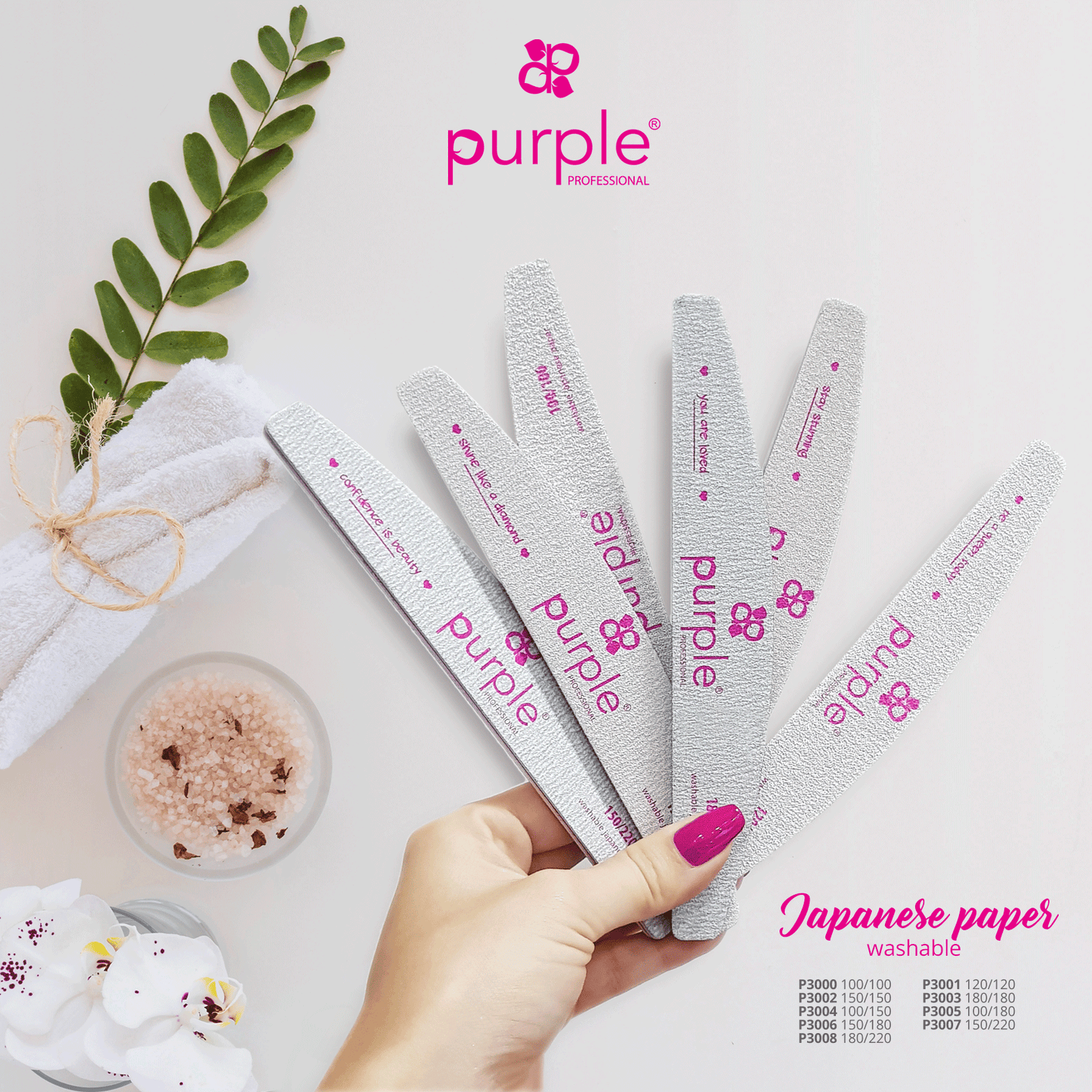 Nagelvijl Maan 150/220 Japans papier