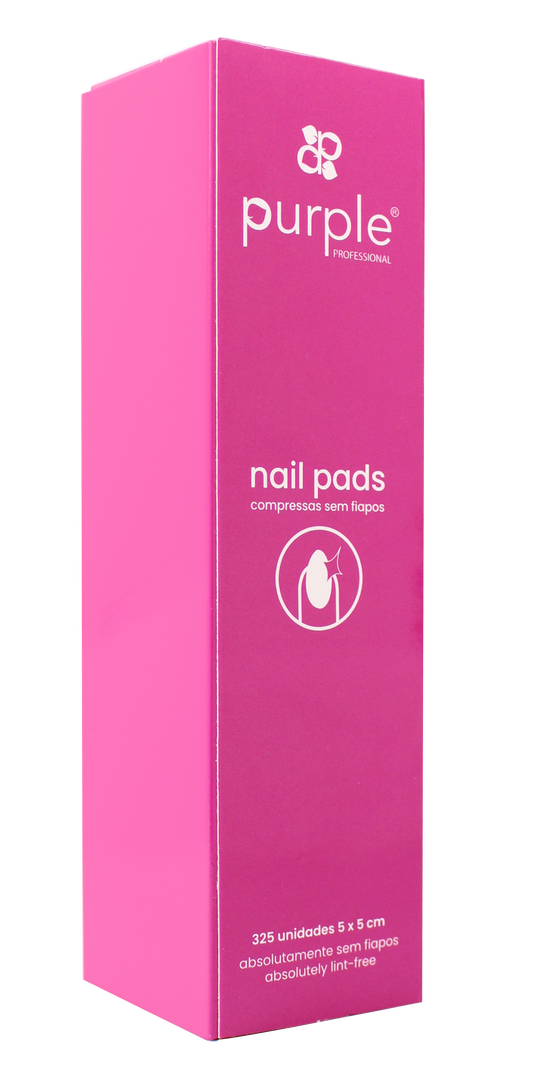 Lint Free Nail Pads - Pipa Cosmetics Purple Professional®