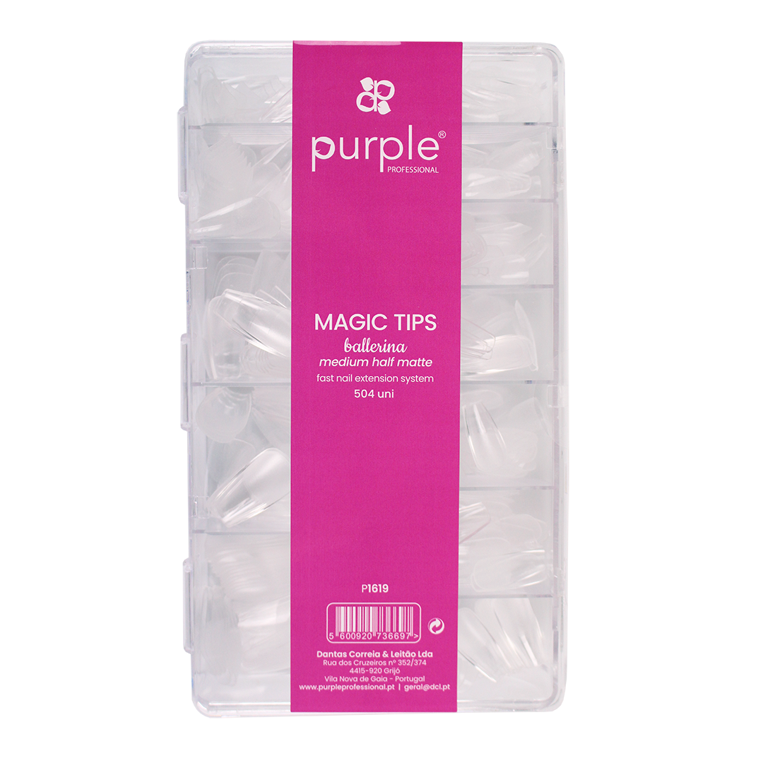 Magic Tips Ballerina Medium Half Matte - Pipa Cosmetics Purple Professional®