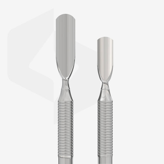 Manicure spatula (wide rounded pusher + narrow rounded pusher) Staleks Pro Expert 30 Type 1 - Pipa Cosmetics Staleks Pro