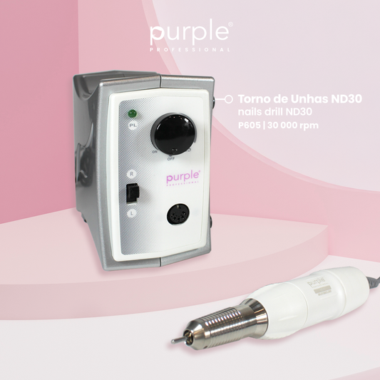 Nail Drill ND30 - Pipa Cosmetics Purple Professional®