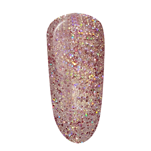 Nail Polish Luxury Deep Reflection Glitter - Pipa Cosmetics Purple Professional®