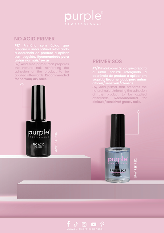 No Acid Primer - Pipa Cosmetics Purple Professional®
