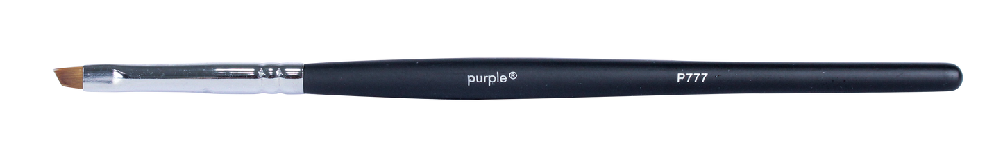 Nylon Nail Art One Stroke S Brush 3mm/4,5mm (wooden handle) - Pipa Cosmetics Purple Professional®