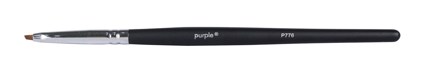 Nylon Nail Art One Stroke XS Brush 3mm/4mm (wooden handle) - Pipa Cosmetics Purple Professional®