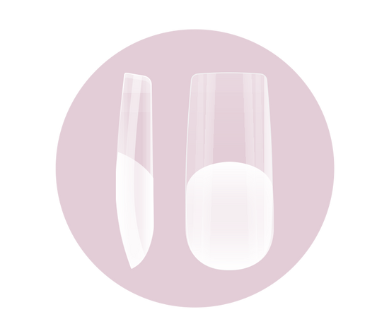 Magic Gel Tips Press On - Square - Medium Half Matte