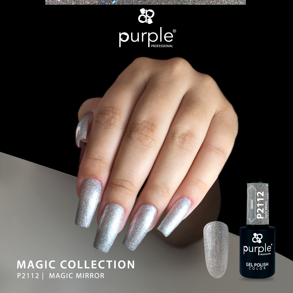 Gel Polish Magic Mirror glitter