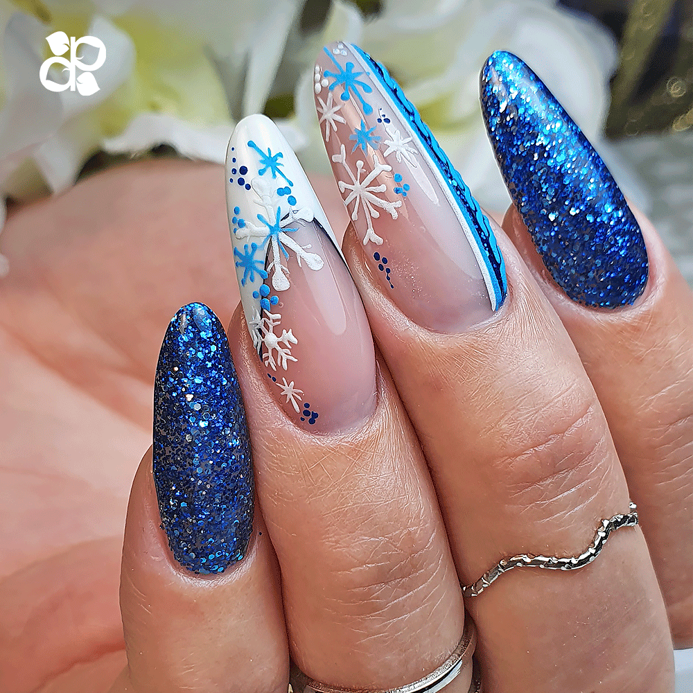 Gel Polish Dare to Fly glitter