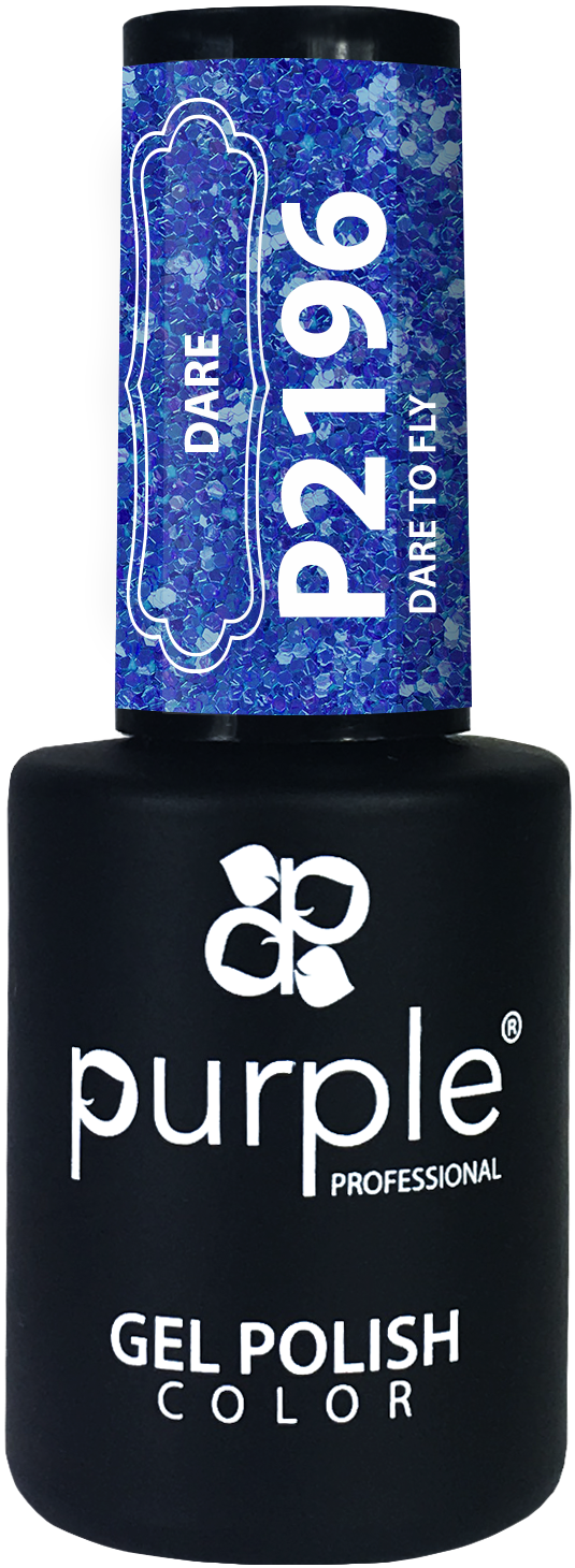 Gel Polish Dare to Fly glitter