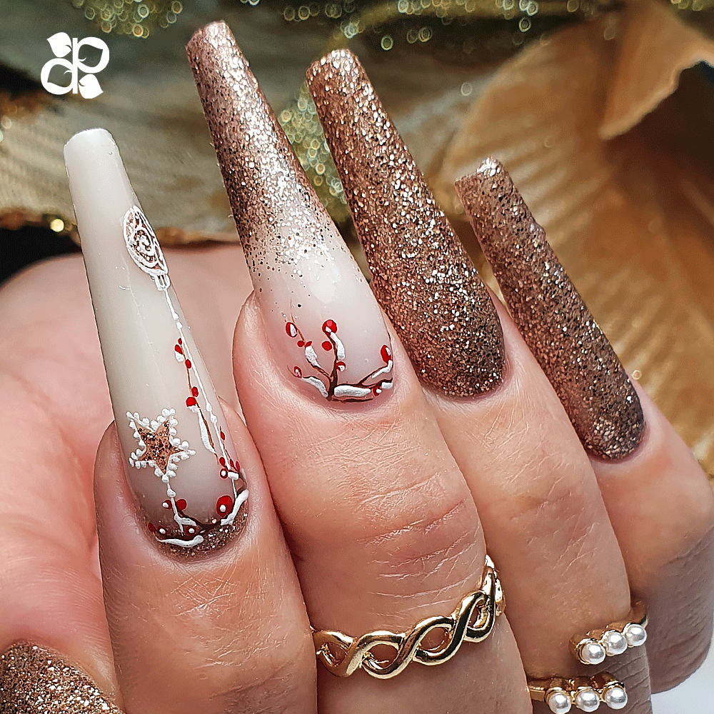 Gel Polish Dare to Try glitter
