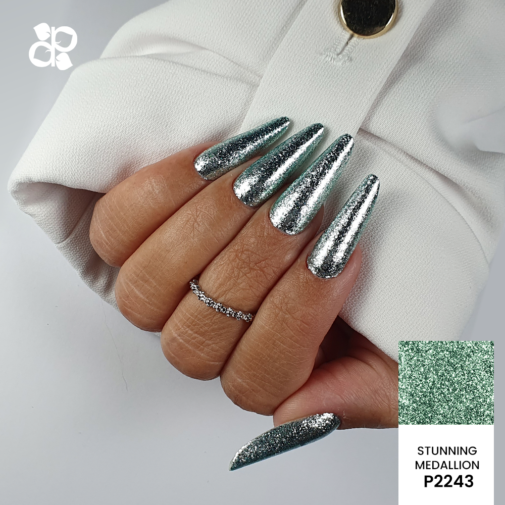 Gel Polish Prachtige Medaillon glitter