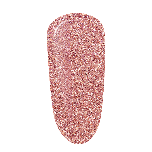Gel Polish Precious Rose Gold glitter