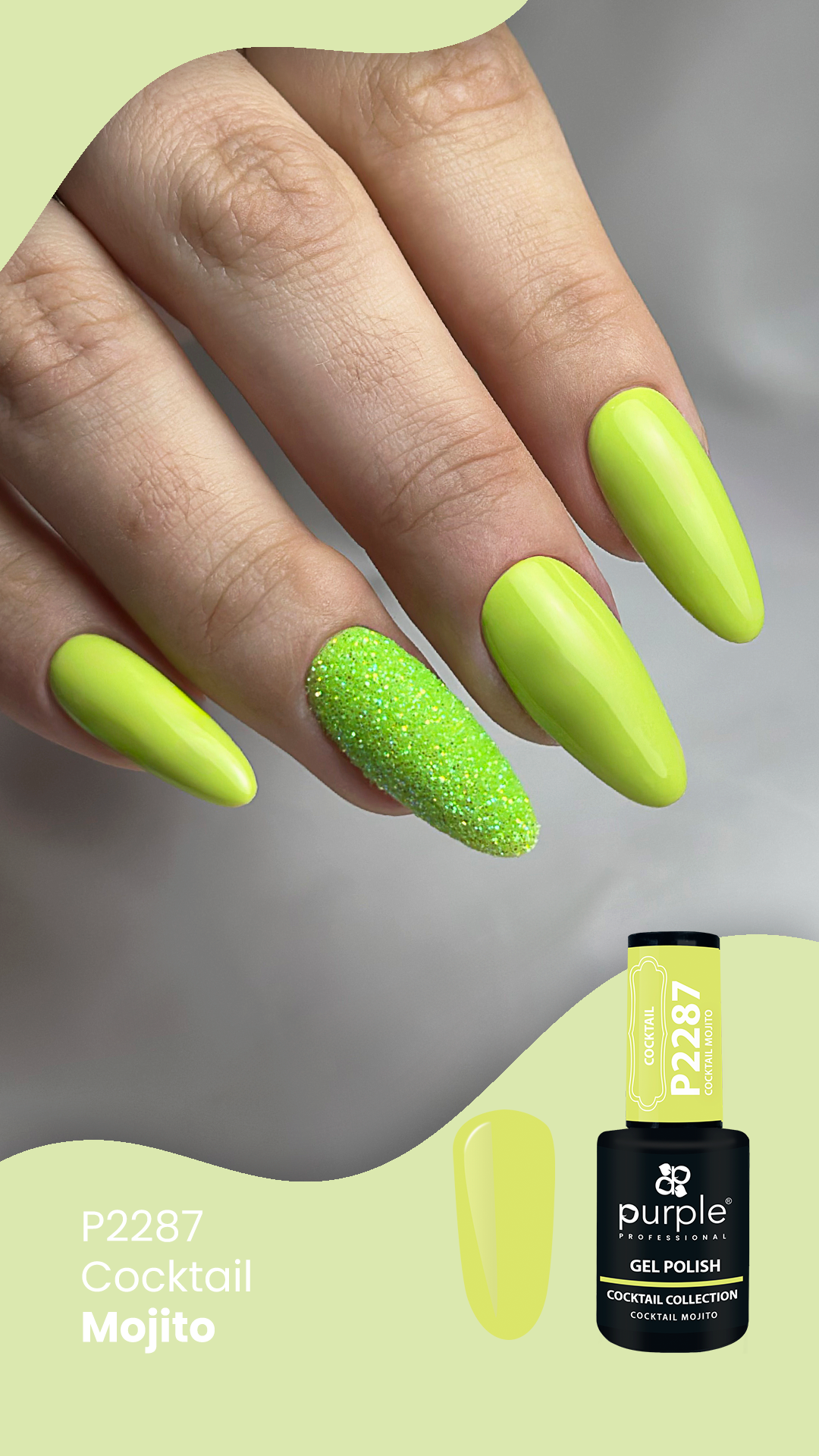 Gel Polish Cocktail Mojito