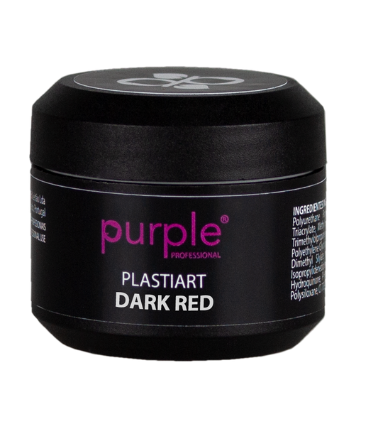 Plastiart Dark Red - Pipa Cosmetics Purple Professional®