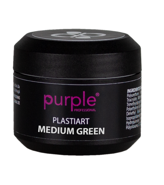 Plastiart Medium Green - Pipa Cosmetics Purple Professional®