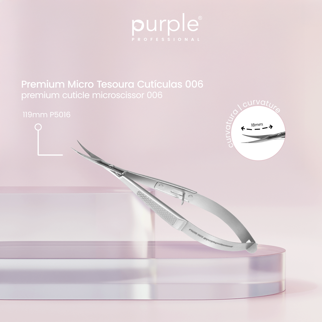 Premium Cuticle Micro Scissor 006 119mm