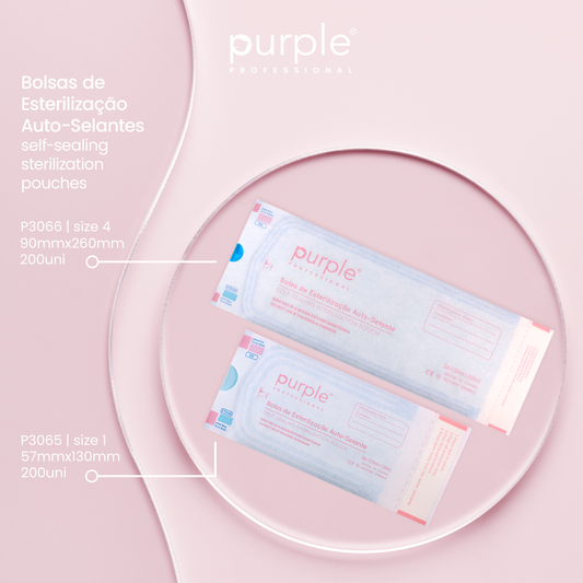 Self-Sealing Sterlization Pouches Size 4 - 90mmx260mm