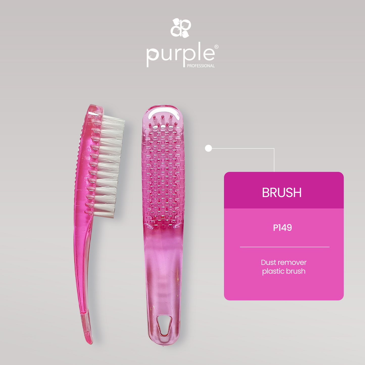 Powder Brush - Lux - Pipa Cosmetics Purple Professional®