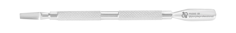 Premium Cuticle Pusher 01 132mm (japanese stainless steel) - Pipa Cosmetics Purple Professional®