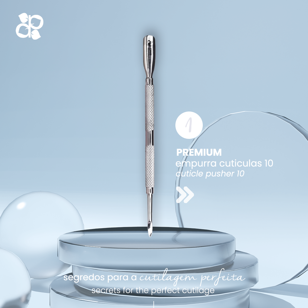 Premium Cuticle Pusher 10 130mm - Pipa Cosmetics Purple Professional®