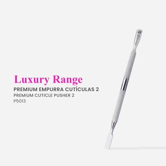 Premium Cuticle Pusher 2 130mm (japanese stainless steel) - Pipa Cosmetics Purple Professional®
