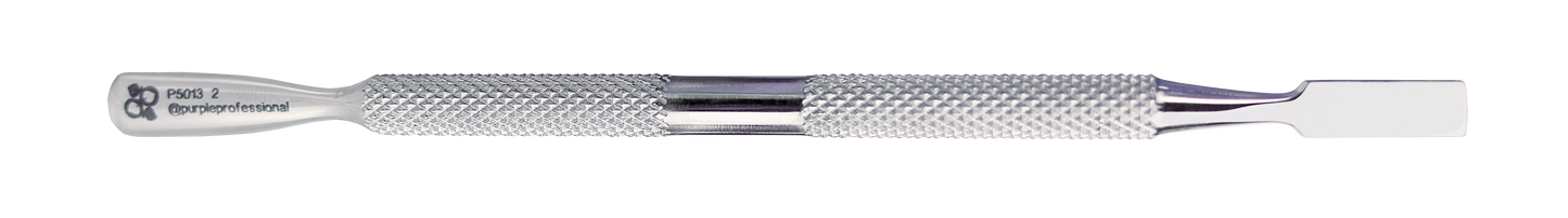 Premium Cuticle Pusher 2 130mm (japanese stainless steel) - Pipa Cosmetics Purple Professional®