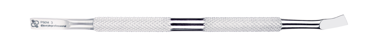 Premium Cuticle Pusher 3 130mm (japanese stainless steel) - Pipa Cosmetics Purple Professional®