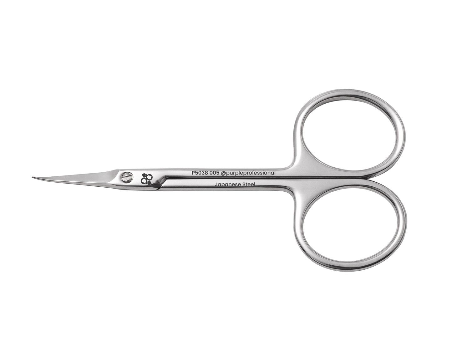 Premium Cuticle Scissor 005 95mm Hooked Point 22,5mm - Pipa Cosmetics Purple Professional®