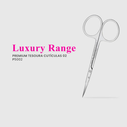 Premium Cuticle Scissor 02 107mm (japanese stainless steel) - Pipa Cosmetics Purple Professional®