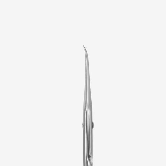 Professional Cuticle Scissors with Hook EXCLUSIVE 23 TYPE 2 (Magnolia) - Pipa Cosmetics Staleks Pro