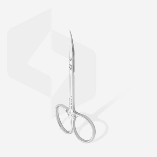 Professional cuticle scissors EXCLUSIVE 20 TYPE 1 (magnolia) - Pipa Cosmetics Staleks Pro