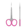 Professional cuticle scissors with hook SMART 41 TYPE 3 - Pipa Cosmetics Staleks Pro