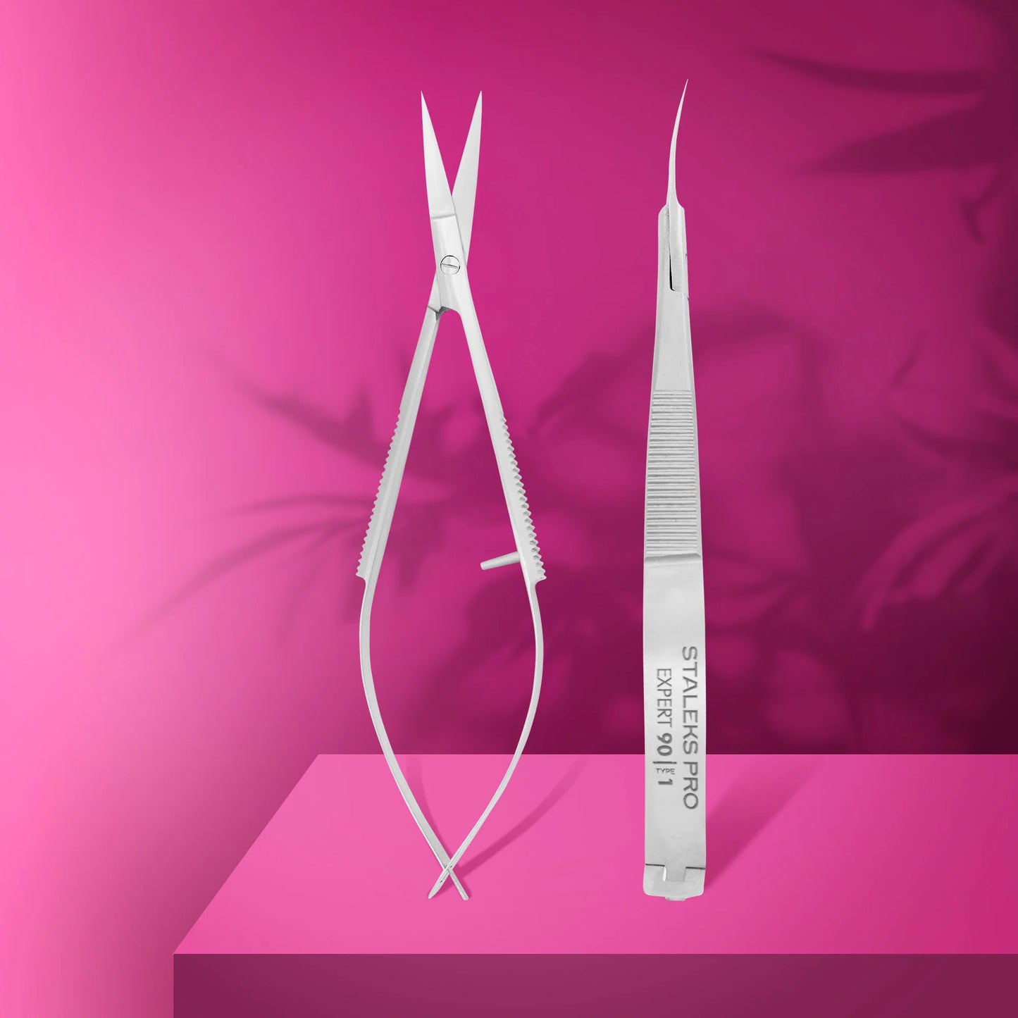 Professional micro scissors EXPERT 90 TYPE 1 - Pipa Cosmetics Staleks Pro